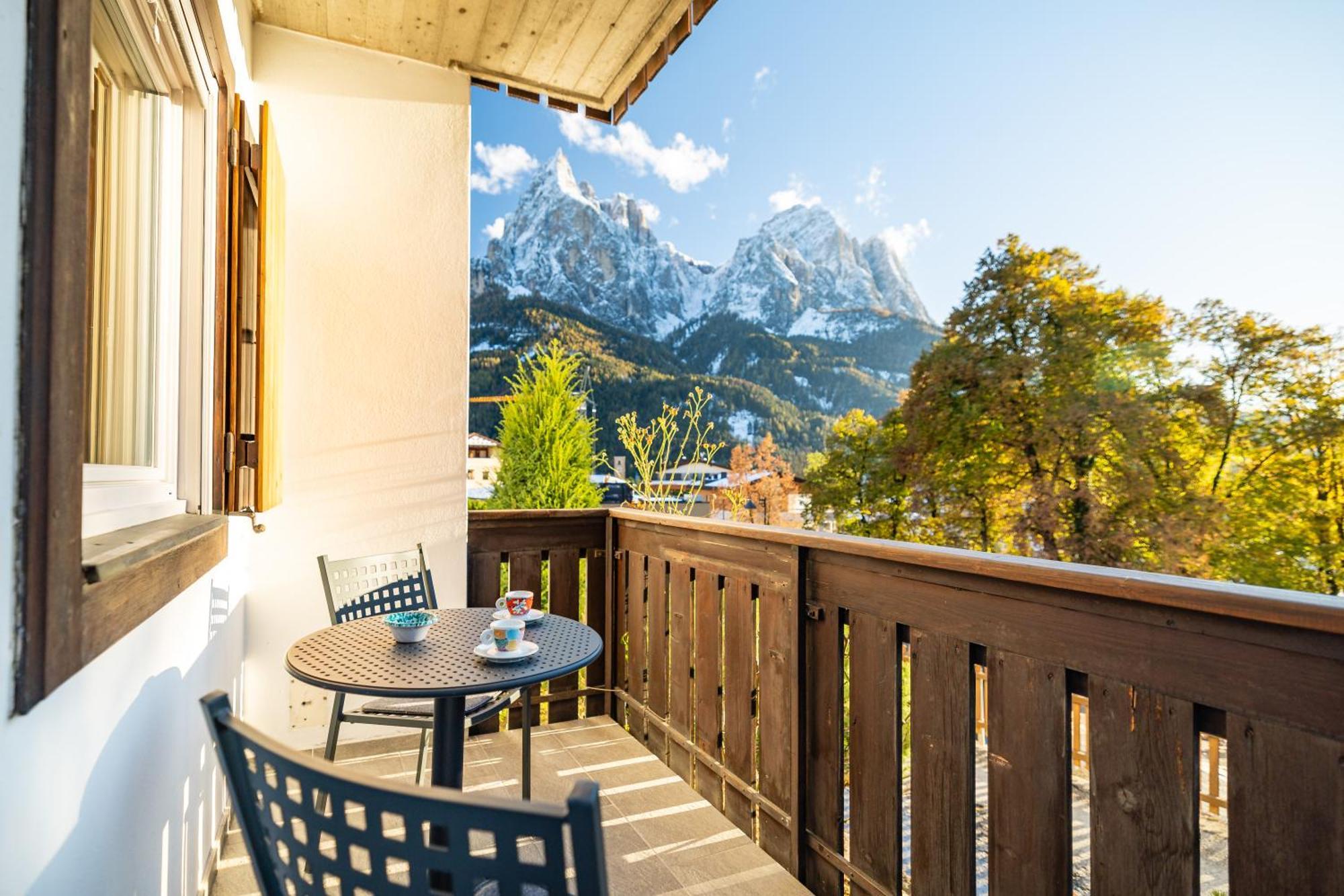 Apartment Bellevue Seis Seis am Schlern Exteriör bild